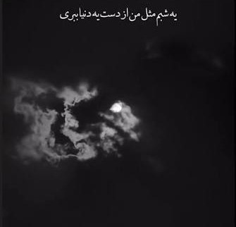 یه شبم مثل من از دست یه دنیا ببری